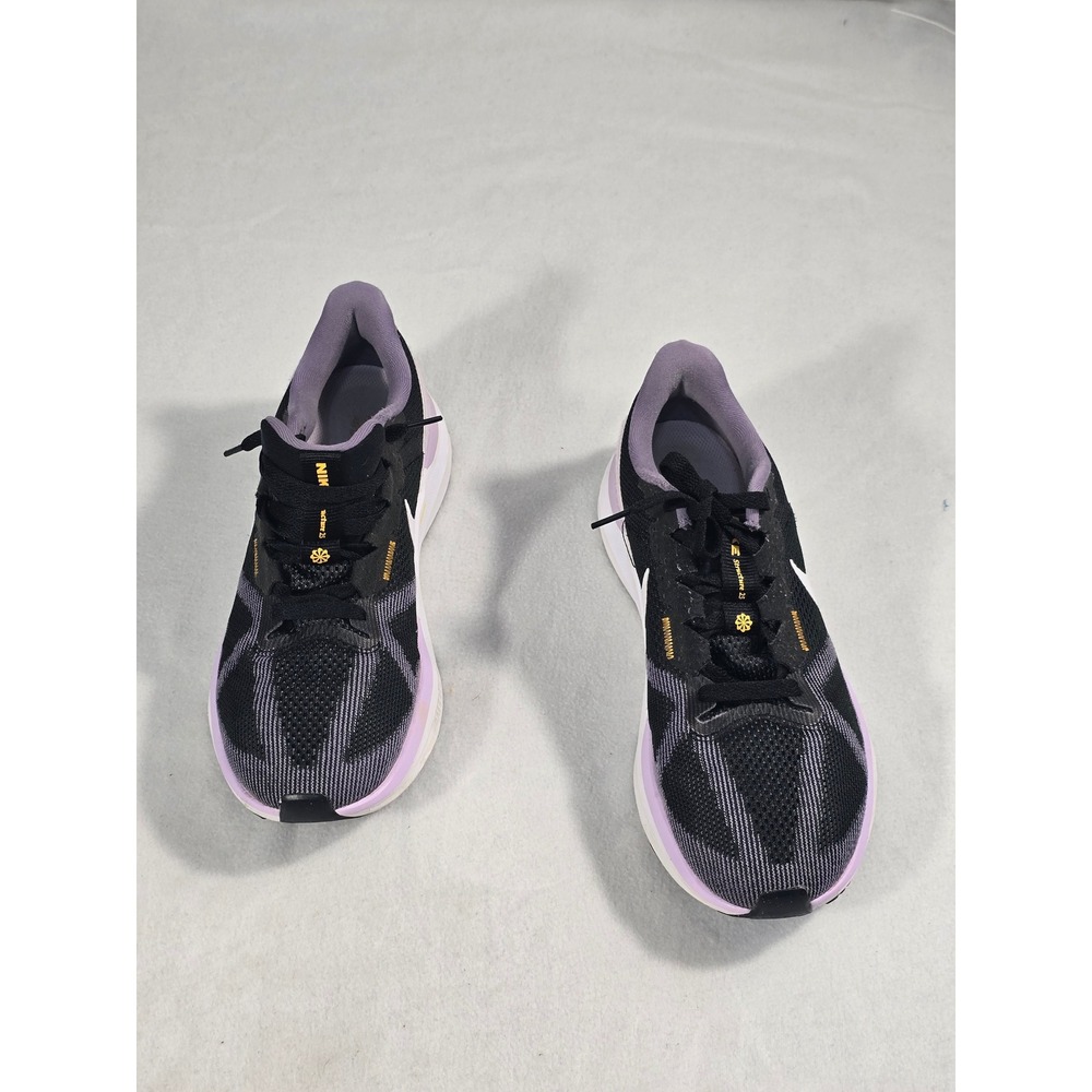 Nike Air Zoom Structure 23 Womens Running Shoes Black Lilac CZ6721-003 Size 10M